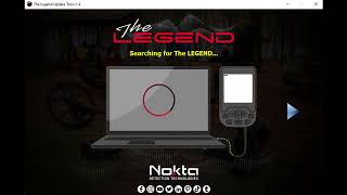 Nokta The Legend Update Tool (Windows) screenshot 1