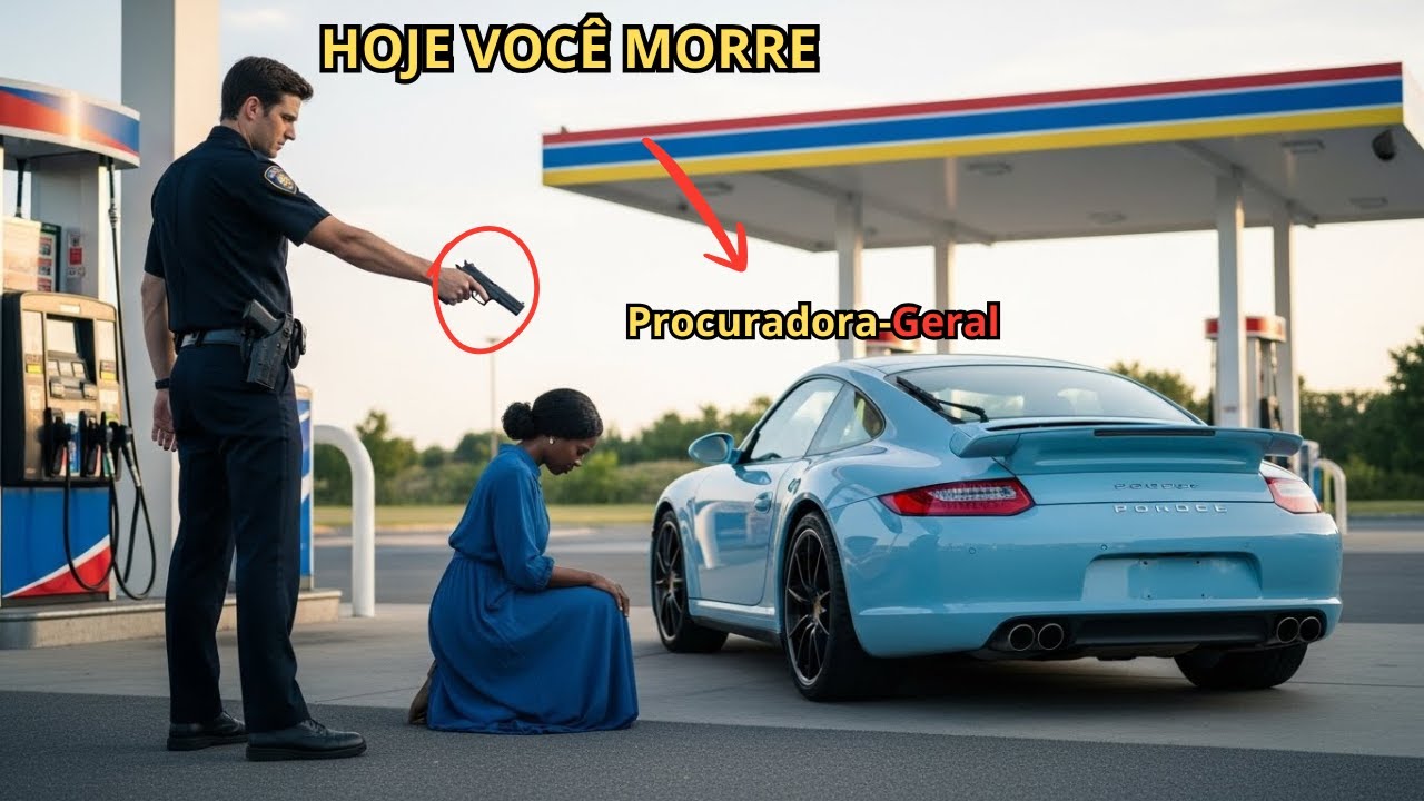 Policial Apontou Uma Arma Para Uma Mulher Negra que Dirigia uma porche. A Procuradora-Geral chegou.