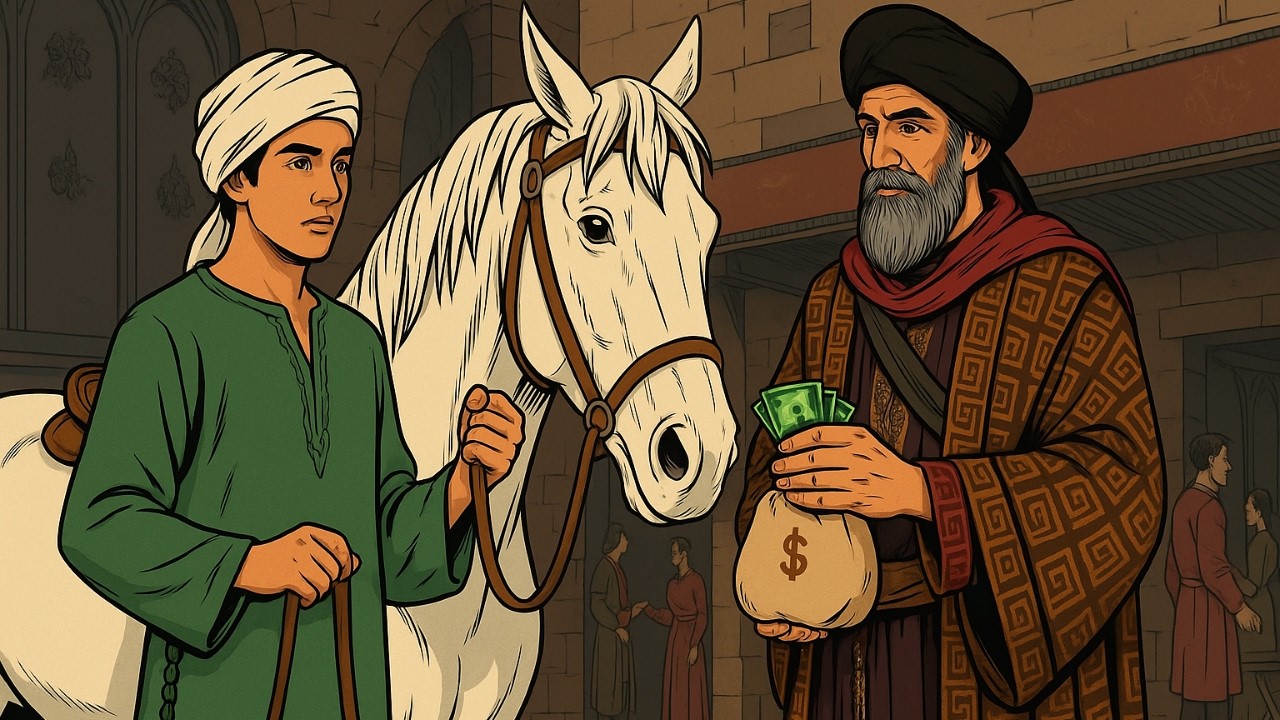 #قصة الشاب الفقير الذي دخل السوق ليبيع حصانه، فعاد وهو يملك مدينة كاملة | قصة ستغير حياتك