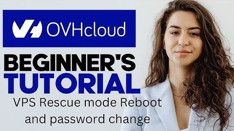 how to reboot ovh vps in rescue mode