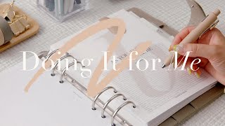 may end-of-month planner flip through | doing it for me