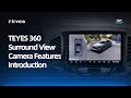 Обзор функции кругового обзора TEYES 360 / TEYES 360 Surround View Camera Features Introduction