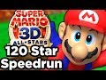 Super Mario 3D All Stars: Mario 64 120 Star Speedrun (WITH FLIPPED CAMERA CONTROLS 🙃)