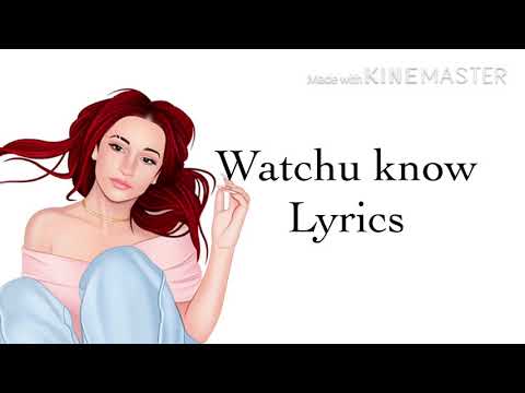 BHAD BHABIE-HI BICH/WATCHU KNOW LYRICS