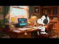 📚 Ultimate Study Jazz 🎧 Snoopy LoFi Classroom Music for Focus, Homework & Deep Concentration