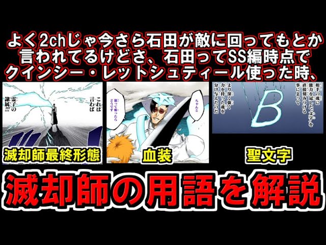 Bleach あの有名なコピペを解説していたら新たな疑問が Wおまけの超難問クイズは答えられるかな ブリーチ考察 Youtube