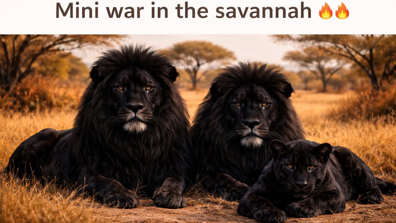 Muita briga na savana, Savanah Life(Parte 27), Leão e leopardo🦁🐆.