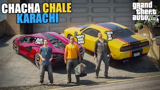 CHACHA GOING BACK TO KARACHI | GTA 5 GAMEPLAY