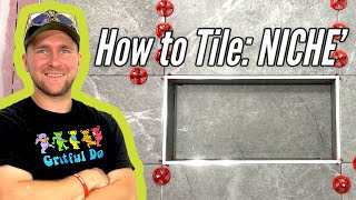 How to Tile a Niche. WINNI Vlog 015