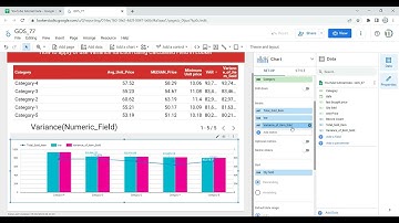 Apply Variance Function using Calculated Field in Looker & Google Data Studio | #VARIANCEFunction