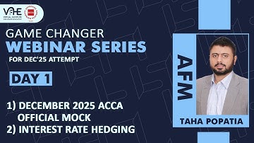 ACCA AFM day 1 | Official Mock Discussion & Interest Rate Hedging | Dec
