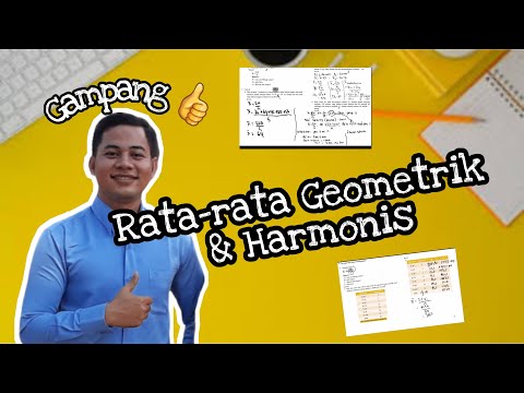 Video: Apa rata-rata geometris dari 4 dan 18?