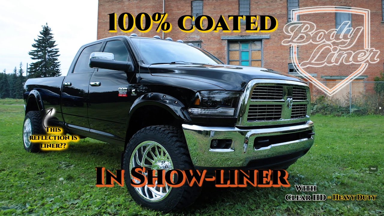 Bed-liner Paint that looks like Paint 😮 Show-Liner 😍