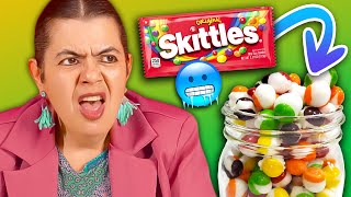 Mexican Moms Try Freeze Dried Candy!