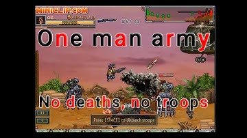 Commando Assault Gameplay Level 1 - [NO TROOPS] [ONE MAN ARMY]