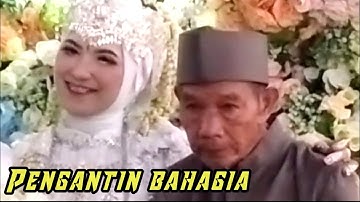 Sempat pingsan..!! Pengantin cantik  akhirnya bahagia dengan pasangan hidupnya