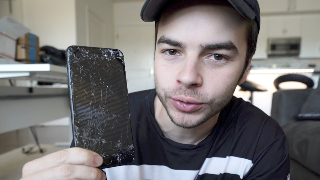 SHATTERED MY iPHONE 😤 YouTube