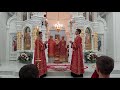 Божественная литургия в честь Престольного Праздника Вмч. Иоанна Сучавского, с.Красноильск