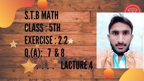 Maths Class 5th Exercise 2.2 Q.(A) : 7 & 8   following by Prime Factorization method  Video 2022