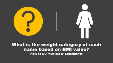 Multiple IF Statements in Excel - Step by step, One by one
