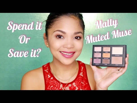Muted Muse Eyeshadow Palette | Mally Beauty | Spend It or Save It? | Tina Czarina