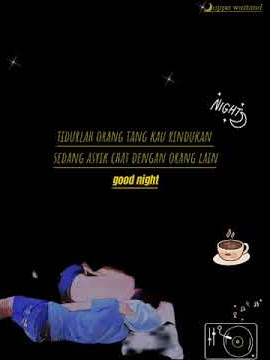 lelap dalam tidur story Wa