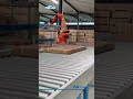 robot for unloading of automated packing line #robot #unloading #packing