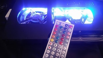 STOX Custom PlayStation 3 (PS3) with windows, ventilation and LED MOD