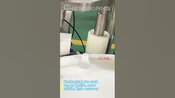 Eye Drop Filling Machine----Mechanical arm #video #bottle #cap
