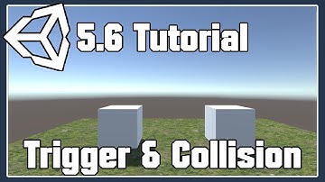 Unity 5.6 Tutorial | Trigger and Collision