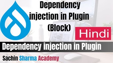 Dependency injection in Plugin (Block) in Drupal 10 | create block in drupal 10 programmatically