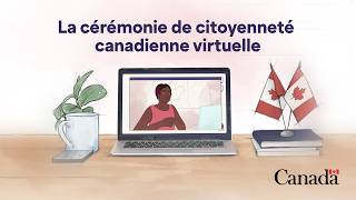 La cérémonie de citoyenneté canadienne en mode virtuel