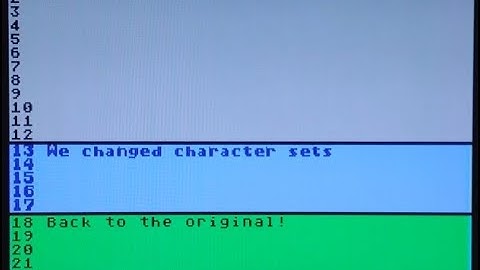 Action! Programming for the Atari 8-bit Computer - Part 15 - Display List Interrupts II, File I/O