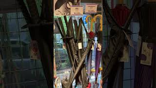 Umbrellas Like Japanese Swords