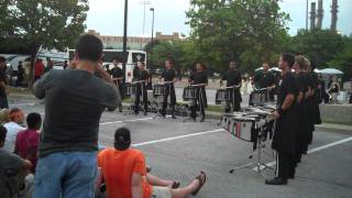 Blue Devils 2010 playing double beat