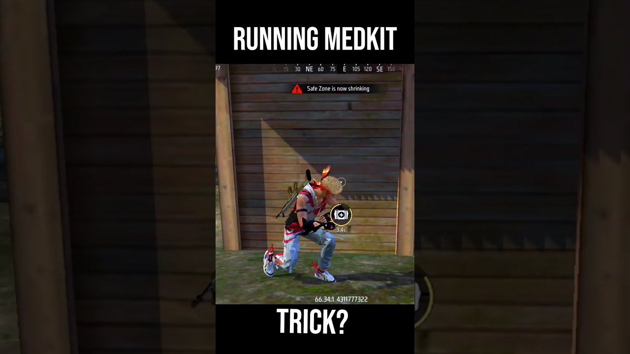 Running Medkit Trick Free Fire New Update Robotgaming07