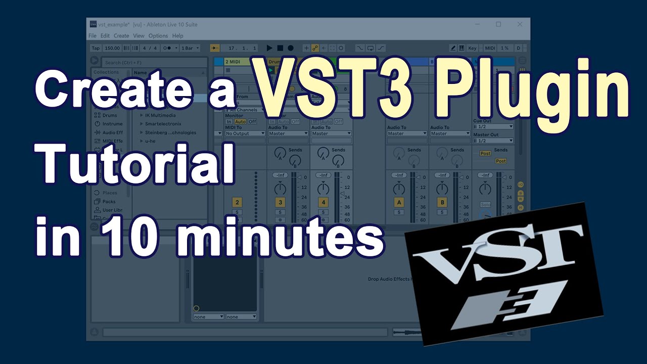Create a VST3 Plugin tutorial in 10 minutes (English sub available)