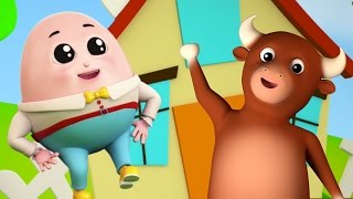 Tombolo Dondolo | 3D Filastrocca | Nursery Rhyme For Kids | Humpty Dumpty Sat On A Wall