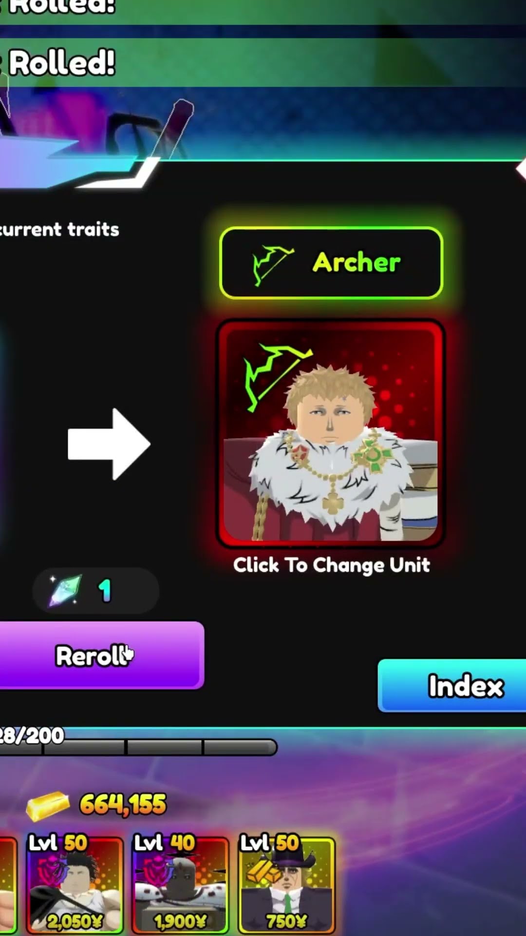 MIRACLE Time King True Power INSANE Luck In Anime Reborn!