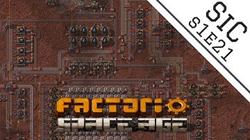 A SiC Play: Factorio - Space Age S1E21: Setting Up Trains On Fulgora