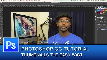 How to Make YouTube Thumbnails Photoshop CC Tutorial