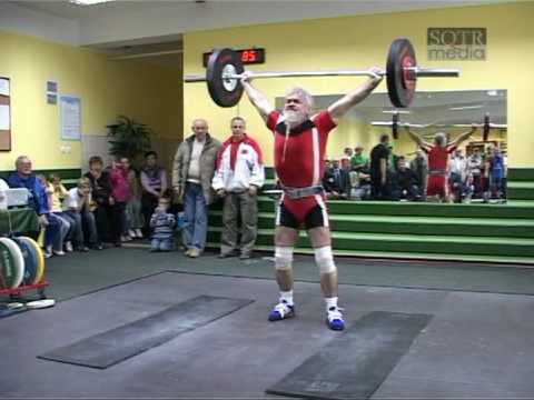 Mistrzostwa Polski MASTERS w podnoszeniu ciarw - Puawy - ks. Bogdan Cofalik 80kg