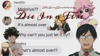 [REUPLOAD 8 of 10] bnha/mha - VN + text lyric prank “Die in a Fire”