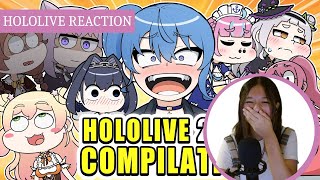 Hololive Animation Compilation in 2022!!【Eng sub】PT2 REACTION