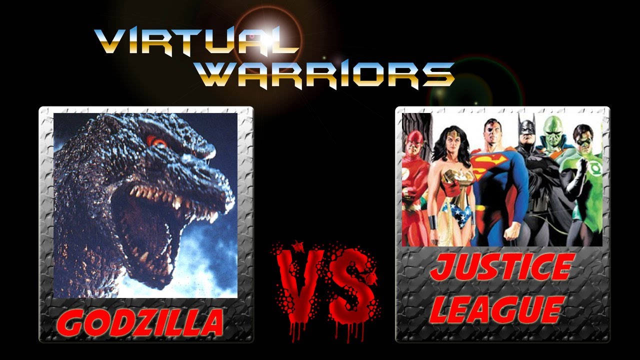Godzilla VS Justice League