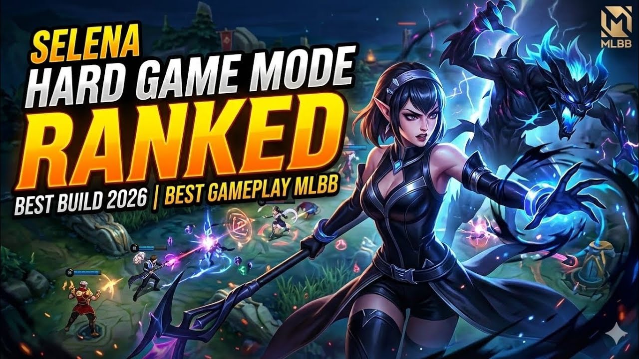 SELENA HARD GAME SOLO RANKED | BUILD TOP 1 GLOBAL SELENA | BEST SELENA GAMEPLAY | MLBB SOLO RANKED