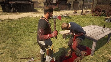 Red Dead Redemption 2 : Torturing and Brutally Killing NPCs #101 (Euphoria Ragdolls)