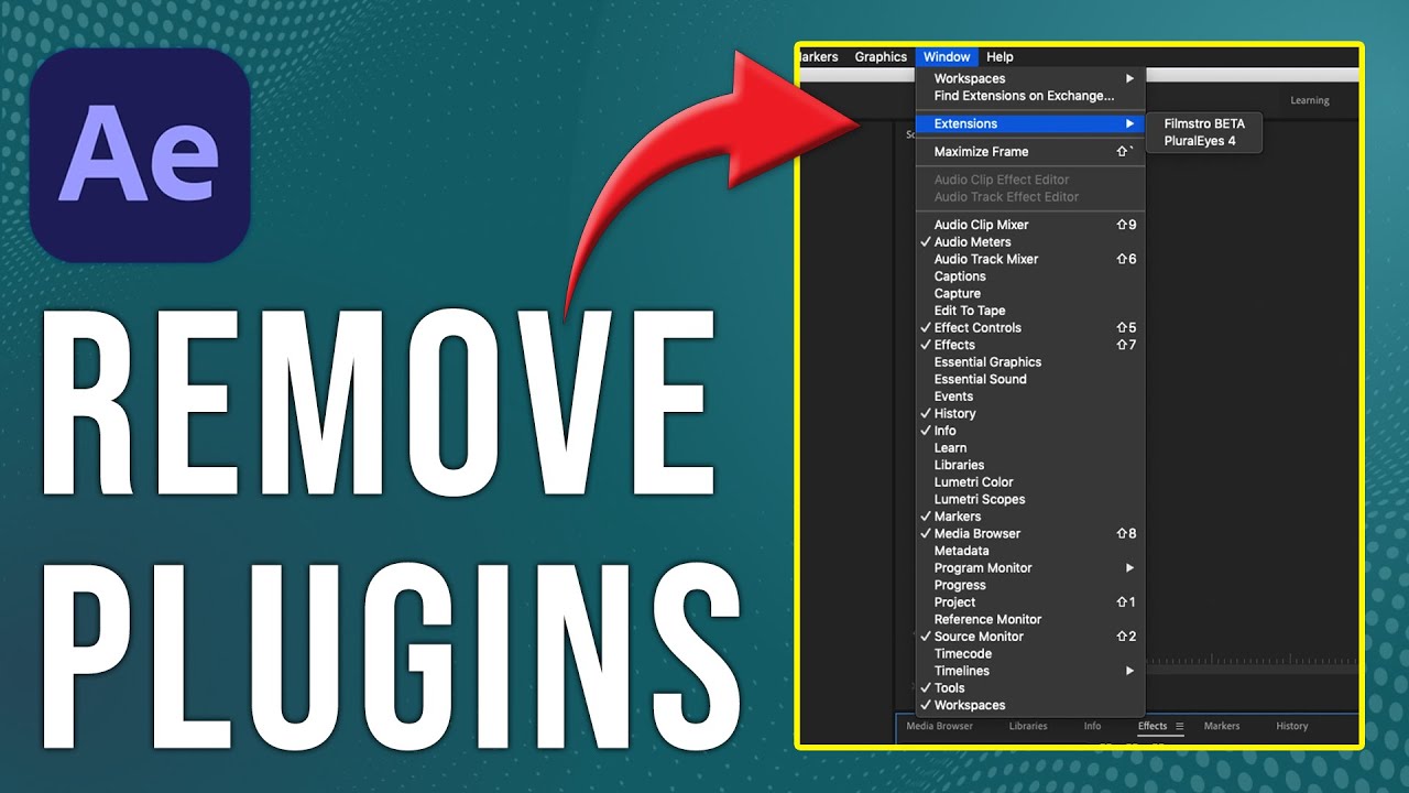 Remove Plugins How To Remove After Effect Plugins (How to Uninstall/Get Rid After ...