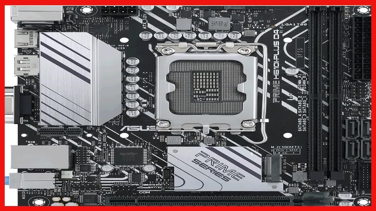 ASUS PRIME H610I-PLUS D4 Review: Affordable Mini-ITX Powerhouse