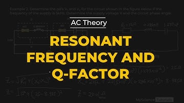 Resonant frequency and Q-factor full tutorial